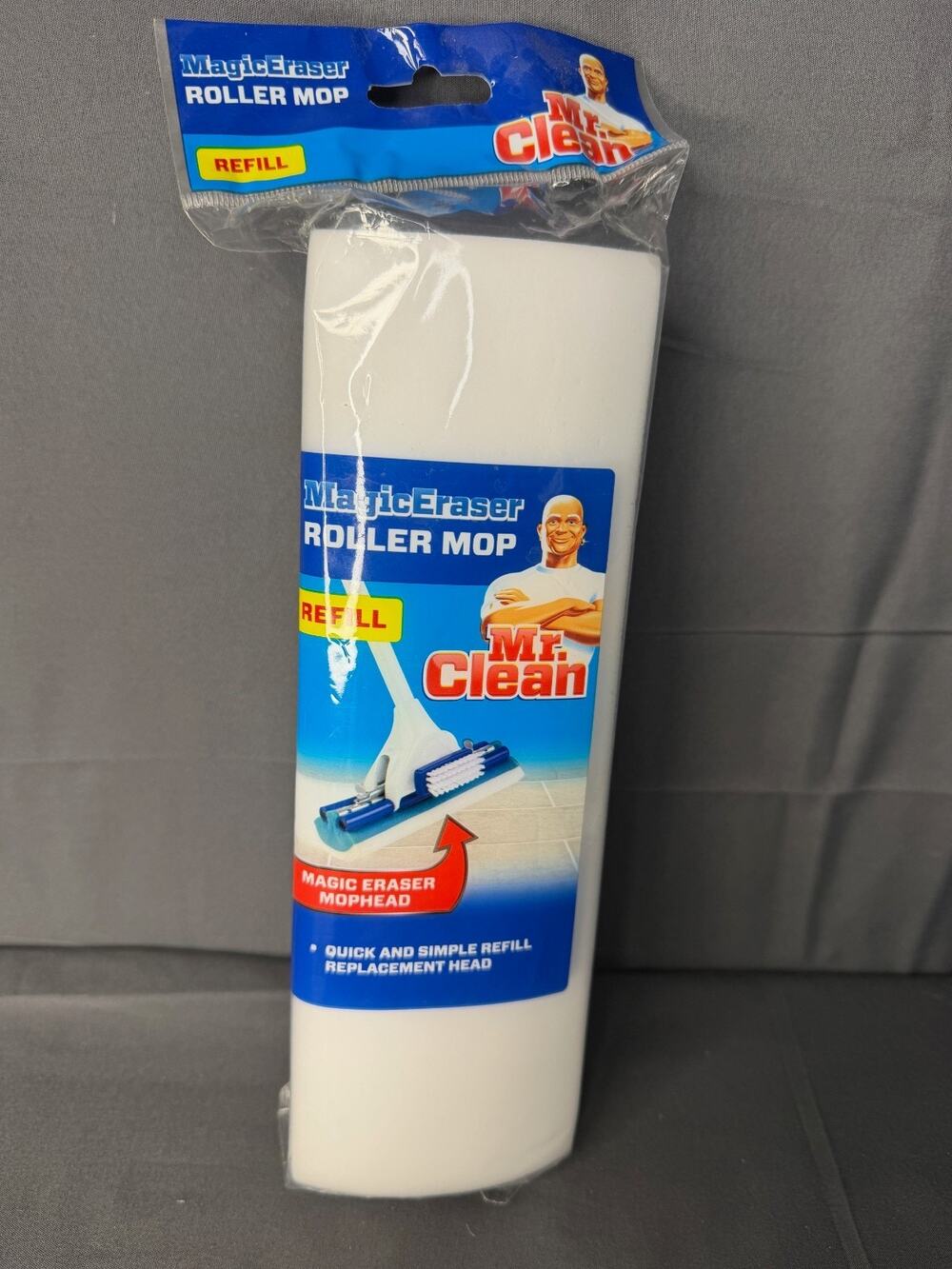 Mr. Clean Magic Eraser Roller Mop Refill NEW Sealed